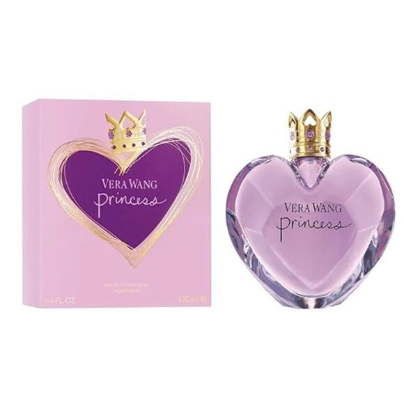 VERA WANG Princess Eau De Toilette Spray 3.4 FL OZ NEW SEALED NWT - Picture 1 of 7